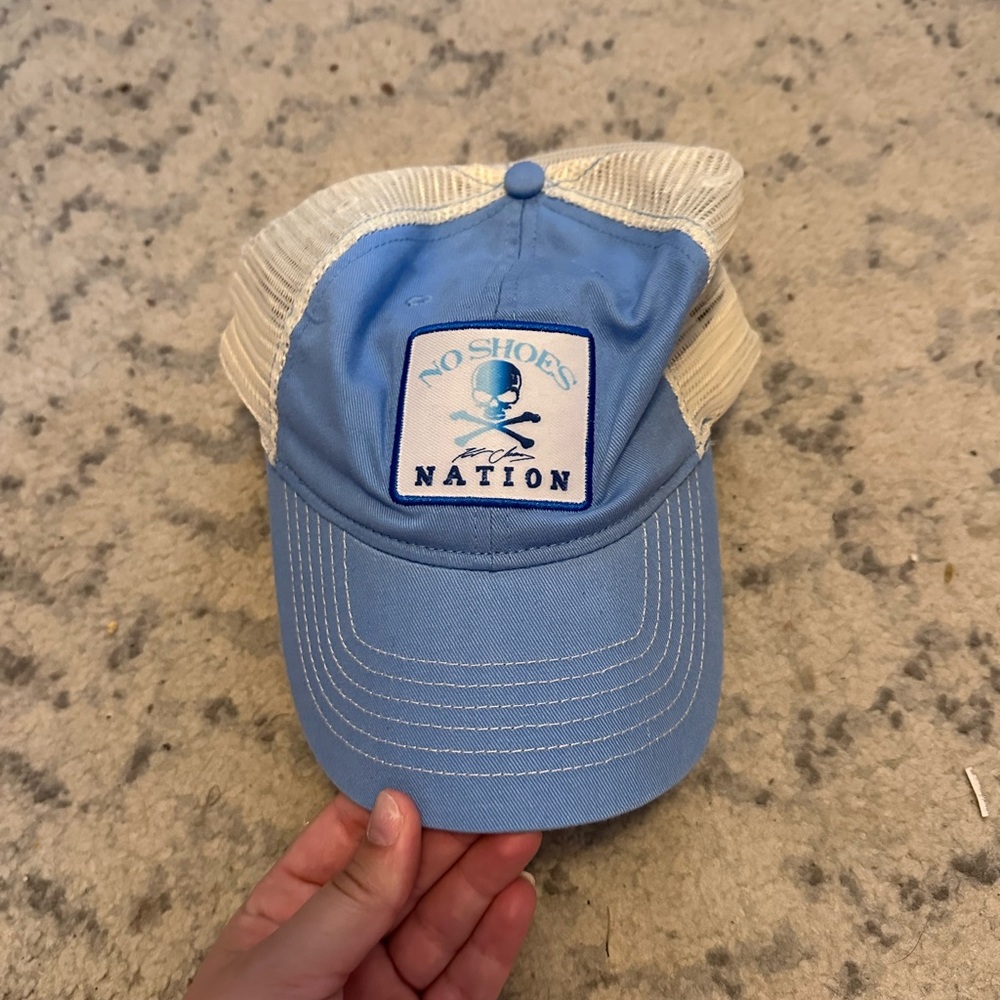Kenny Chesney No Shoes Nation Blue trucker Hat
